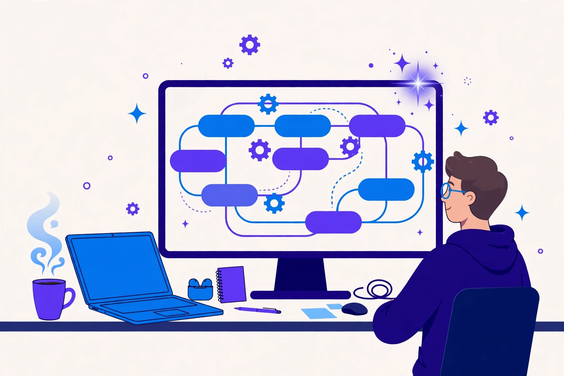 AI Automation Engineer / Developer illustration